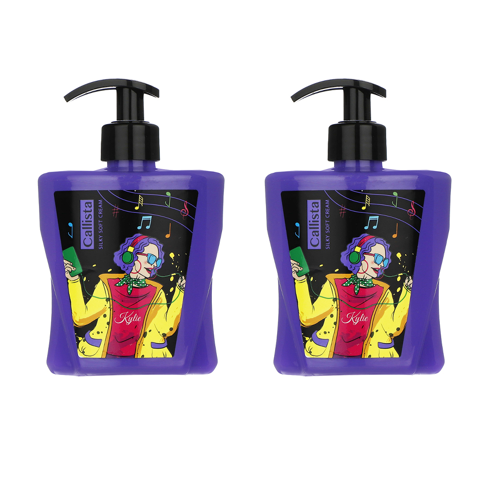 لوسیون بدن کالیستا مدل KYLIE حجم 400 میلی لیتر بسته 2 عددی