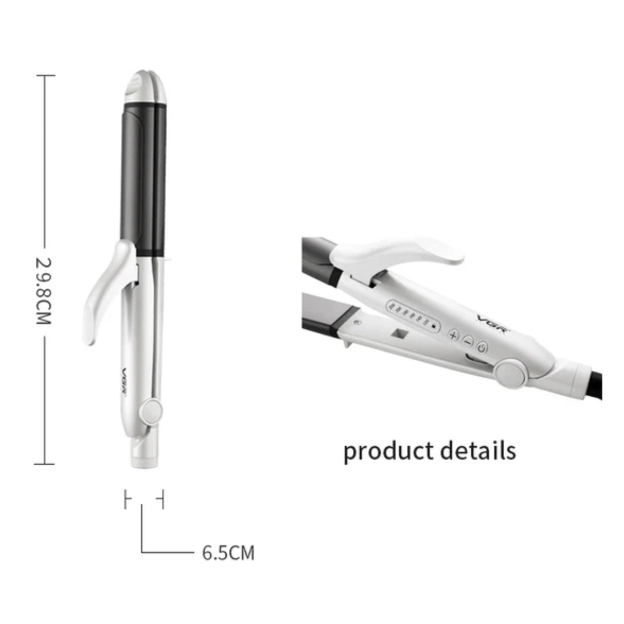 اتو و حالت دهنده ی مو وی جی ار مدل V-558