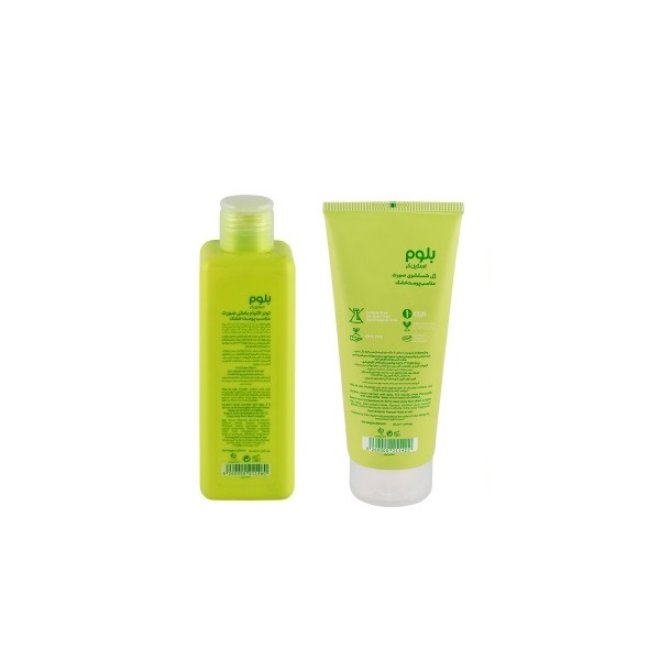 ژل شستشو صورت بلوم مدل آووکادو مناسب برای پوست خشک حجم 200 میلی لیتر به همراه تونر صورت بلوم مدل عصاره آووکادو مناسب برای پوست خشک حجم 250 میلی لیتر