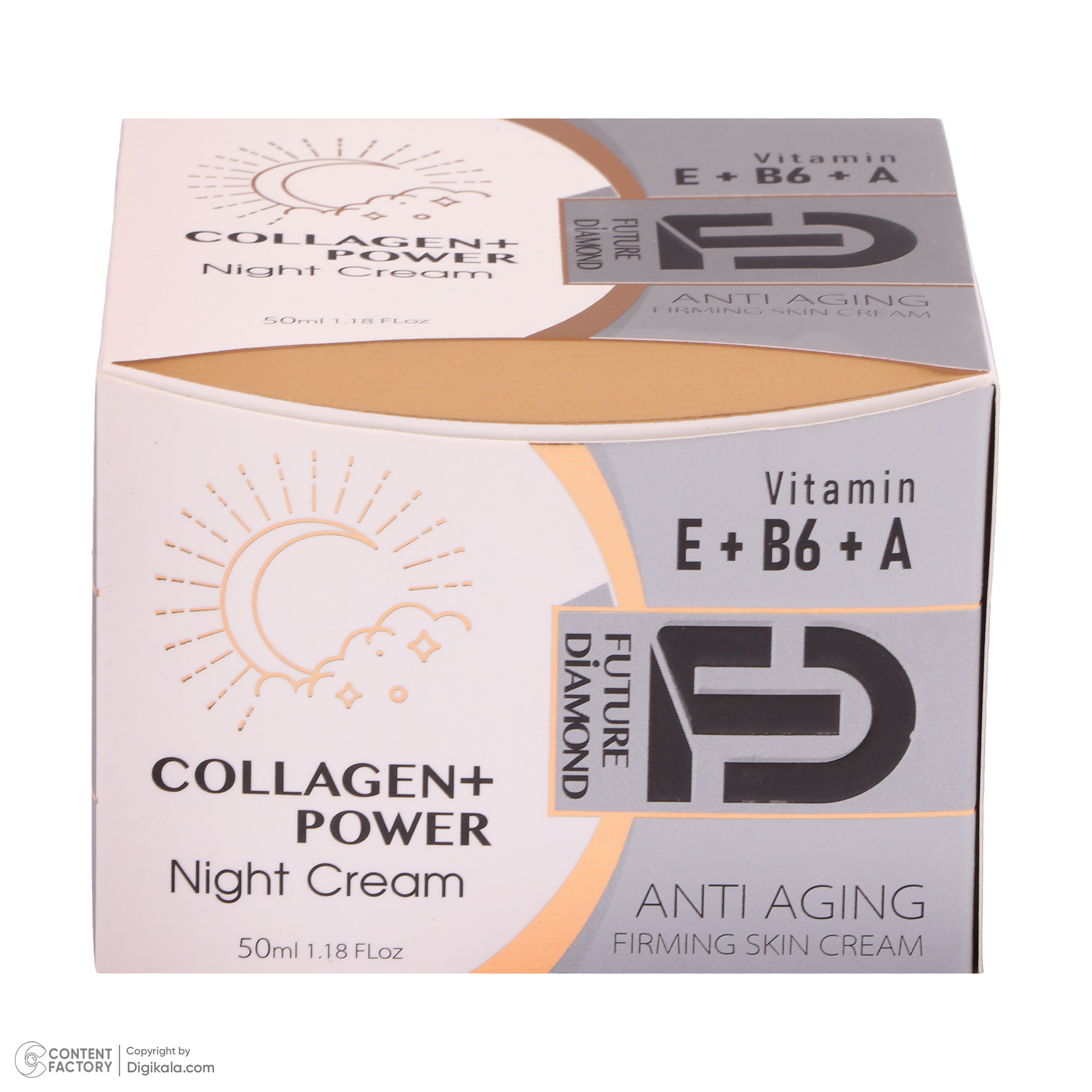 کرم ضد چروک فیوچر دیاموند مدل COLLAGEN مناسب انواع پوست حجم 50 میلی لیتر