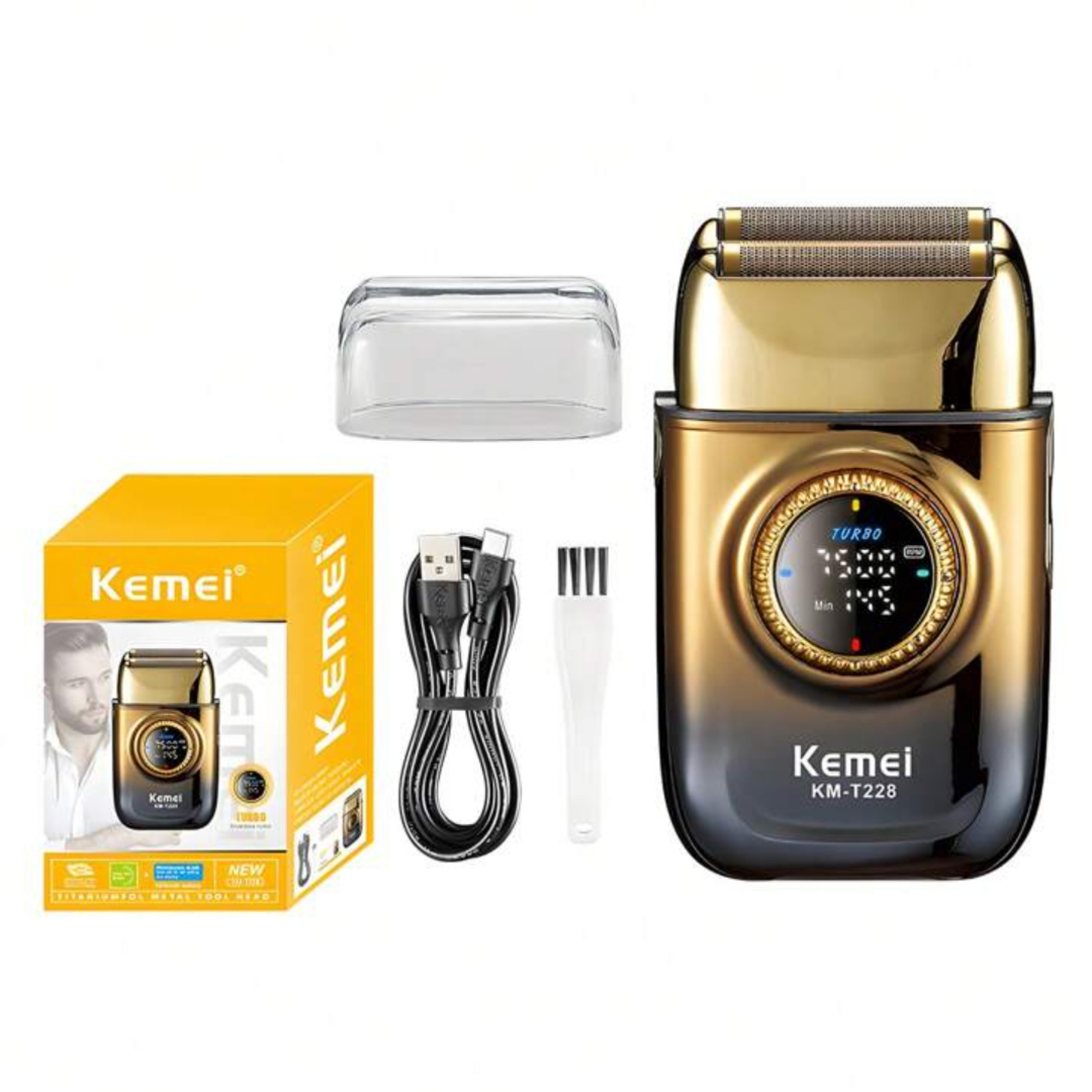 ماشین اصلاح موی صورت شارژی کیمی مدل T228