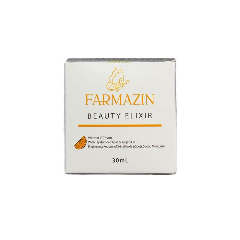 کرم روشن کننده دست و صورت فارمازین مدل ویتامین C مناسب برای انواع پوست حجم 30 میلی لیتر مجموعه دو عددی