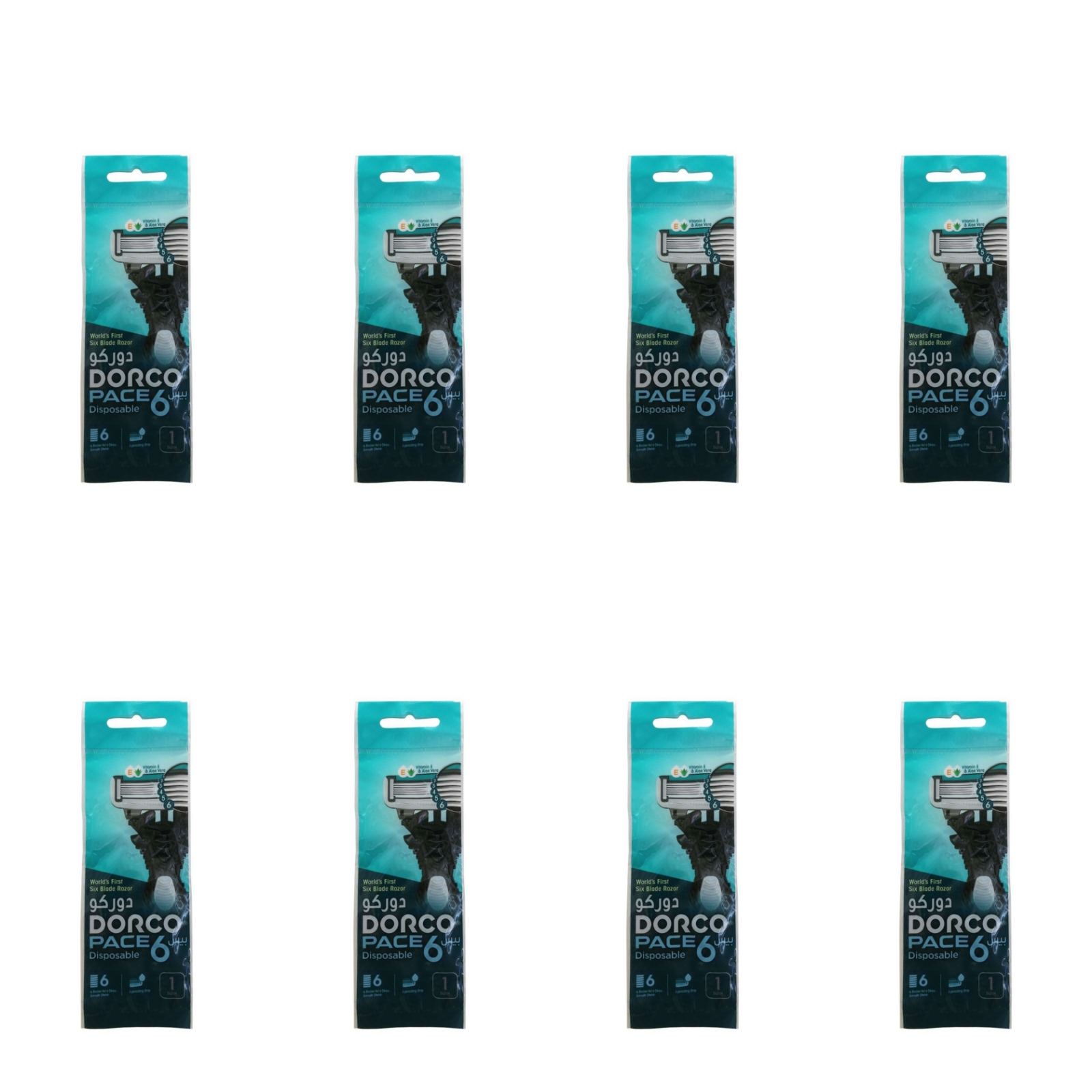 خود تراش دورکو مدل pace 6 تحت لیسانس بسته 8 عددی