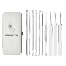مجموعه پاک سازی پوست و کاشت مژه گرلن استایل مدل 01 بسته 10 عددی