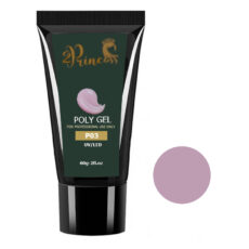 پلی ژل کاشت ناخن پرنسس مدل P03 وزن 60 گرم رنگ صورتی