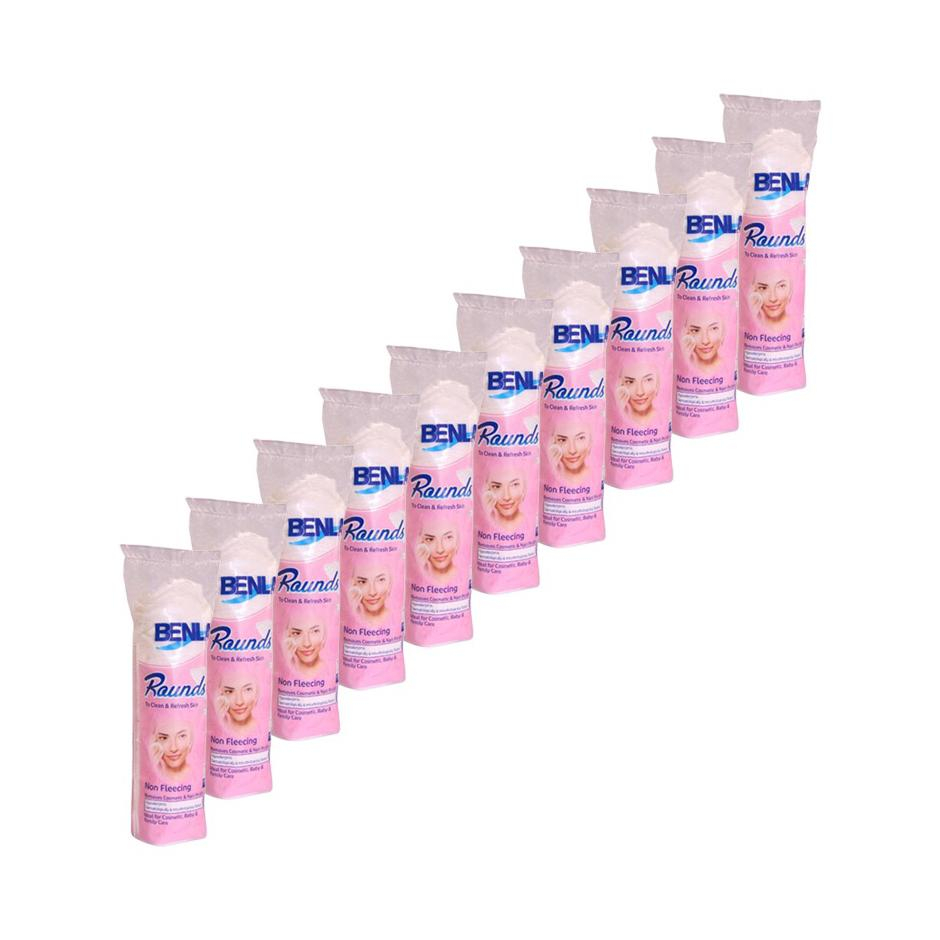 پد پاک کننده آرایش صورت بنلا مدل 01000 مجموعه 10 عددی