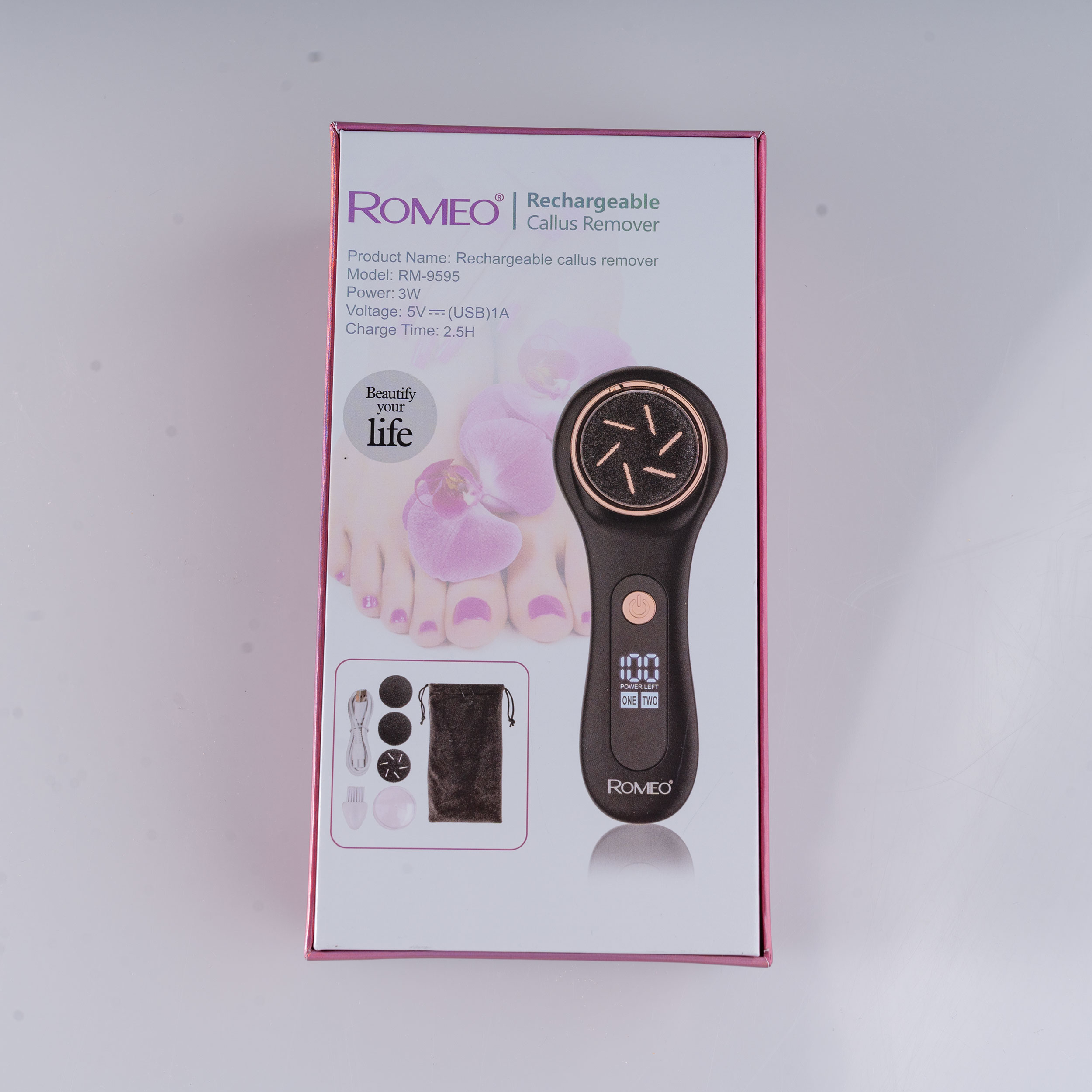 سنگ پا برقی رومئو مدل RM-9595