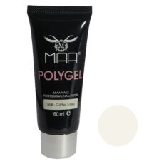 پلی ژل کاشت ناخن میا مدل Glitter milky 06 حجم 60 میلی لیتر