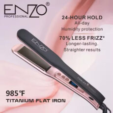 اتو و حالت دهنده مو حرفه ای انزو پروفیشینال مدل EN-3989