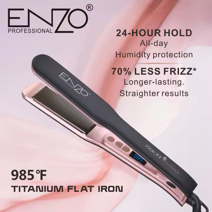 اتو و حالت دهنده مو حرفه ای انزو پروفیشینال مدل EN-3989