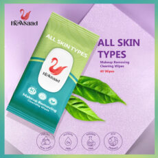 دستمال پاک کننده آرایش نیوساد مدل All Skin4 چهار بسته 40 عددی