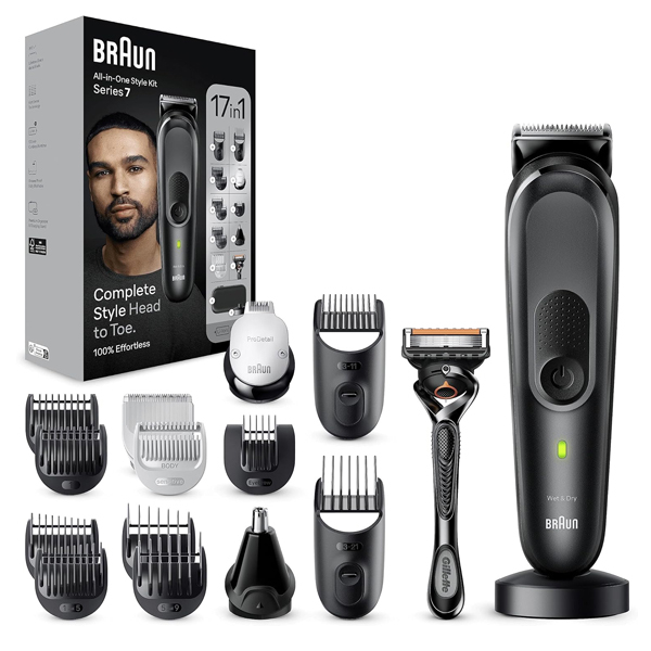 ماشین اصلاح موی سر و صورت و بدن شارژی براون مدل MGK7491