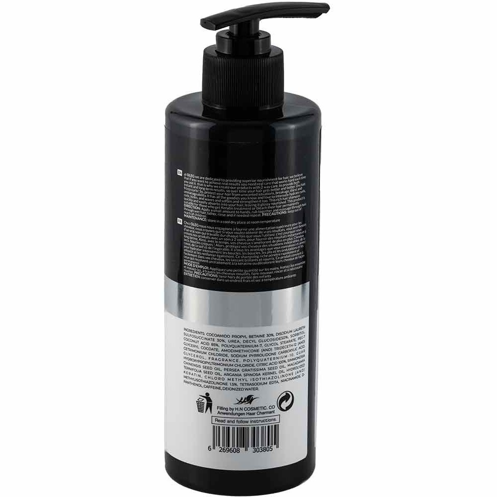 شامپو و نرم کننده مو اولگ مدل  PROFESSIONAL MULTI OIL مناسب برای موهای خشک و شکننده حجم 400 میلی لیتر