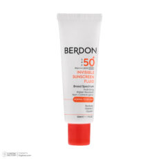 فلوئید ضد آفتاب بدون رنگ صورت بردون SPF 50 مدل Non-comedogenic حاوی محافظ UVA و UVB مناسب پوست‌های معمولی و خشک حجم 50 میلی لیتر
