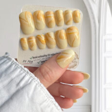 ناخن مصنوعی دست میراکل آرت مدل R2400103 بسته 24 عددی