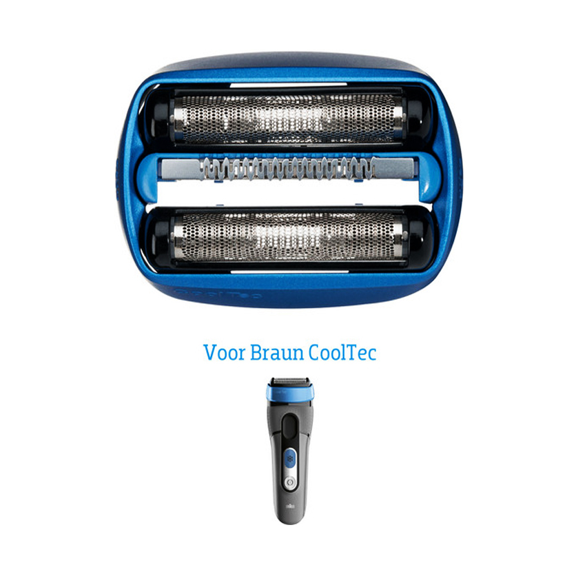 تیغ و شبکه ماشین اصلاح مدل Cool Tec