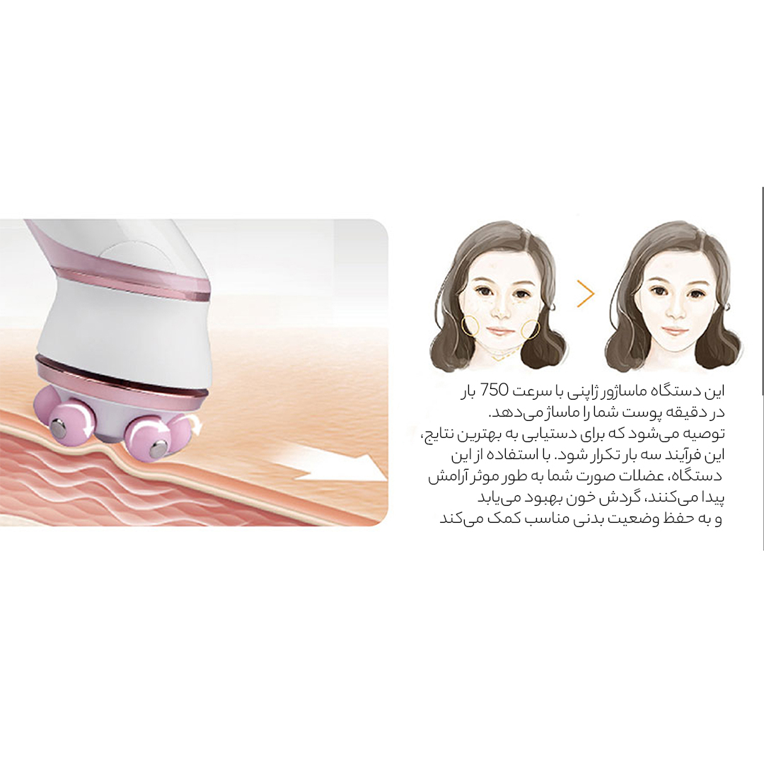 ست اپیلاتور، شیور، ماساژور و فپاک کننده صورت دی اس پی مدل 80012