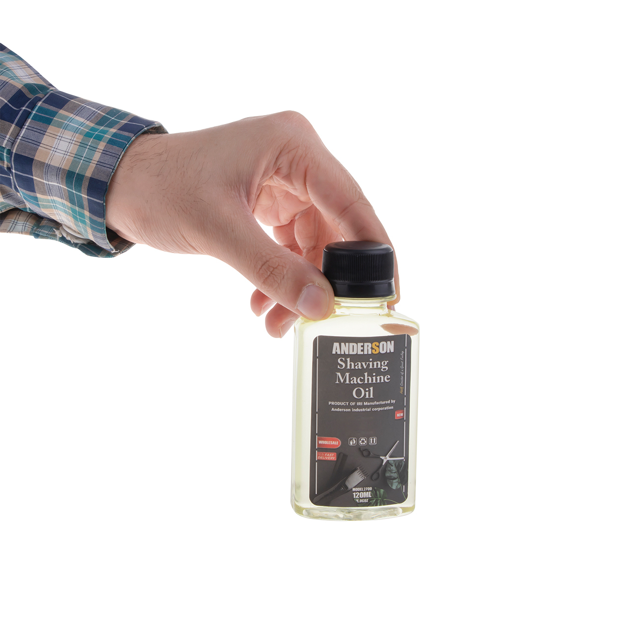 روغن ماشین اصلاح اندرسون مدل 2700 حجم 120 میلی لیتر بسته 41 عددی