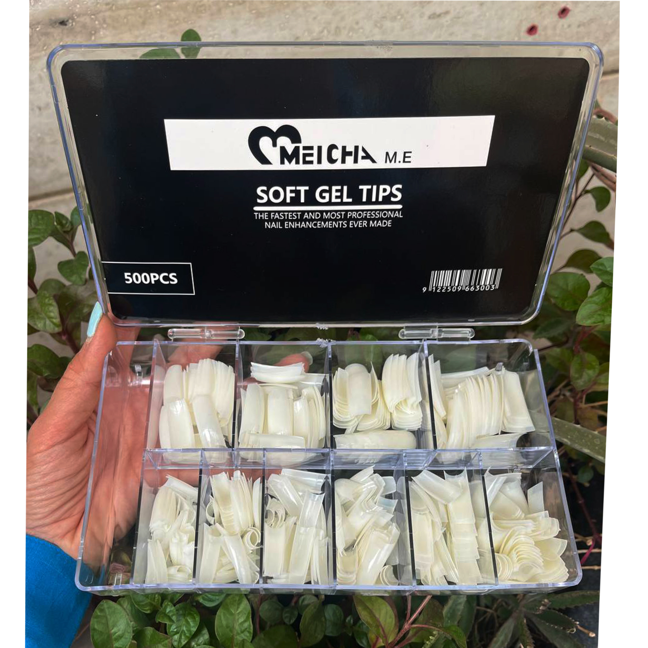 تیپ ناخن میچا مدل SOFT مجموعه 500 عددی