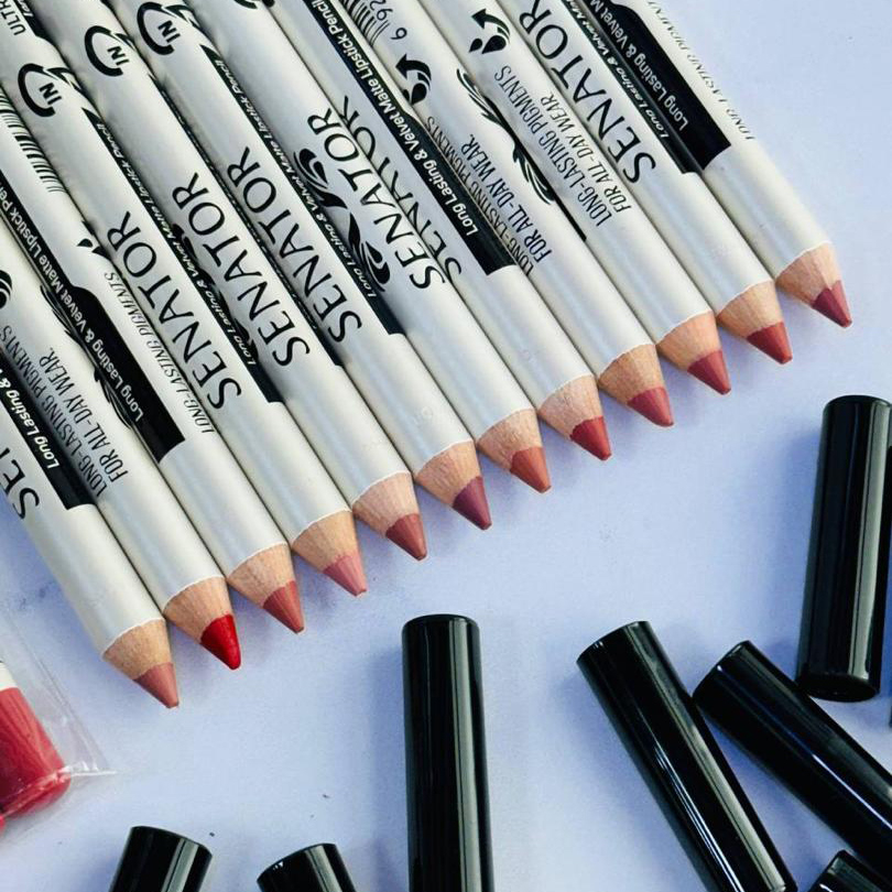 رژ لب مدادی سناتور مدل Ultra Creamy بسته 12 عددی