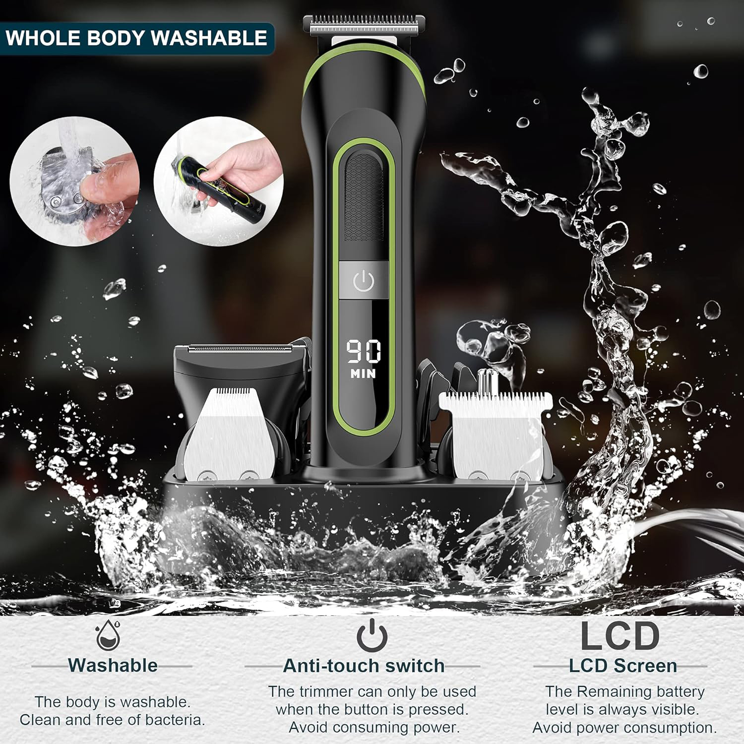 ماشین اصلاح موی سر و صورت هاتکر مدل RFC-5918