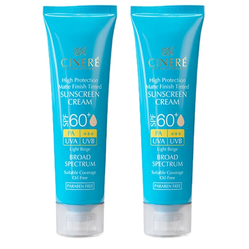 کرم ضد آفتاب سینره مدل 2 حجم 50 میلی لیتر مجموعه 2 عددی