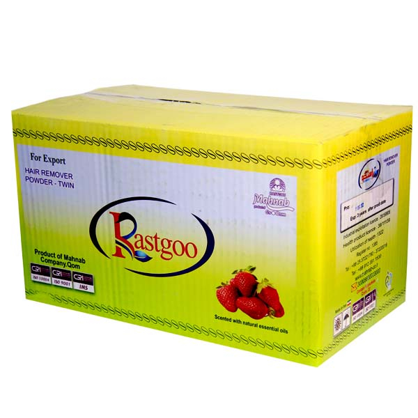 پودر موبر راستگو کد  22 وزن 120 گرم مجموعه 60 عددی