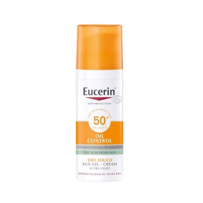 ژل کرم ضد آفتاب بدون رنگ اوسرین SPF 50 مدل anti-shine ‌مناسب پوست های چرب حجم 50 میلی‌ لیتر