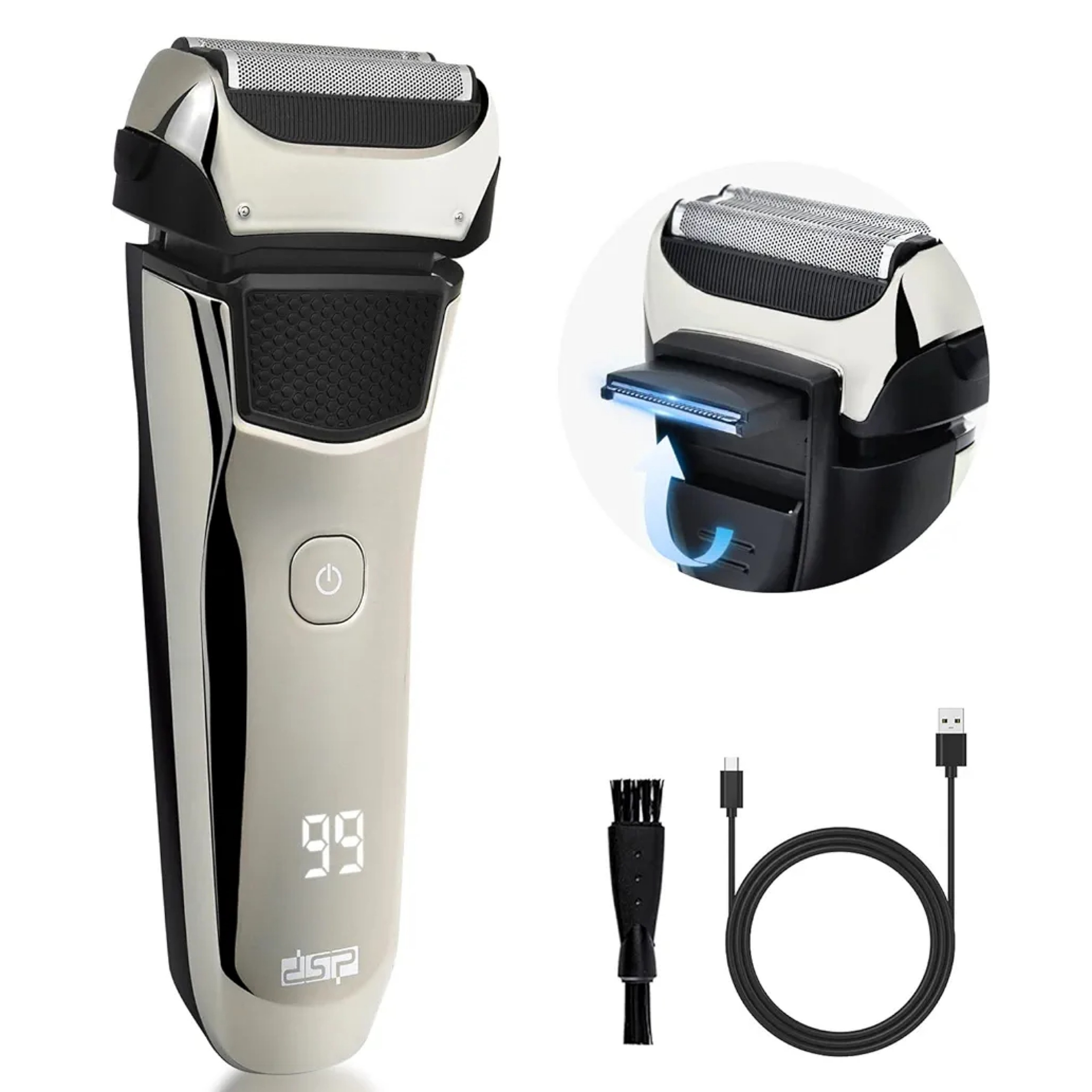 ماشین اصلاح موی صورت و بدن دی اس پی مدل 60132