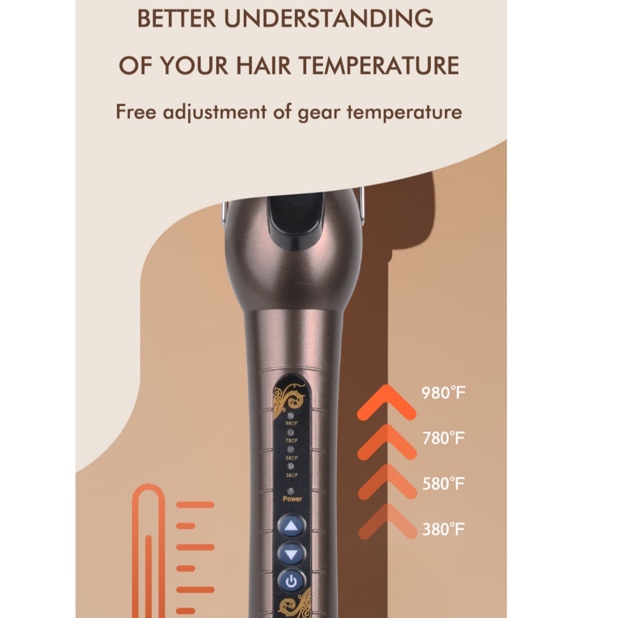 فر کننده مو انزو پروفیشینال مدل en-2225