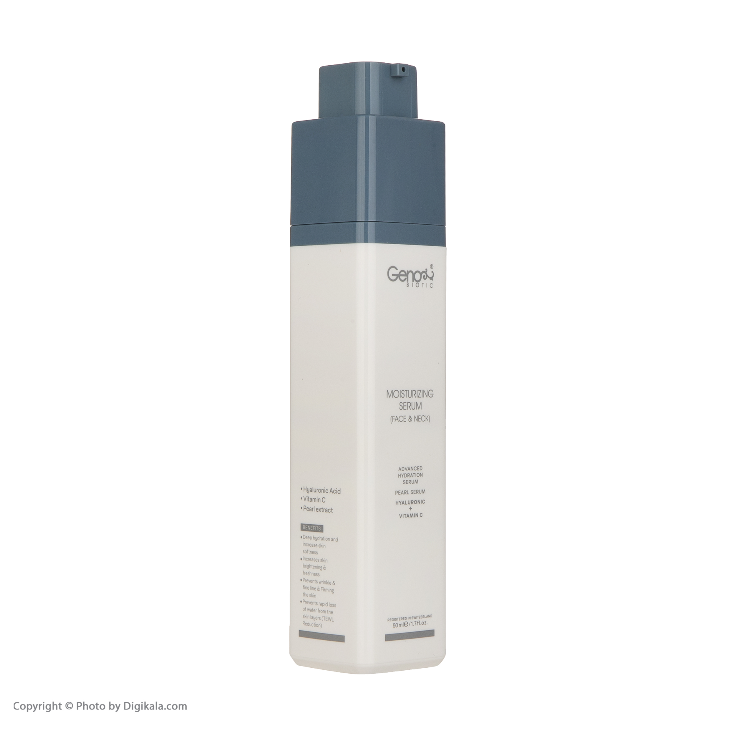 سرم پوست ژنوبایوتیک مدل Moisturizing حجم 50 میلی لیتر