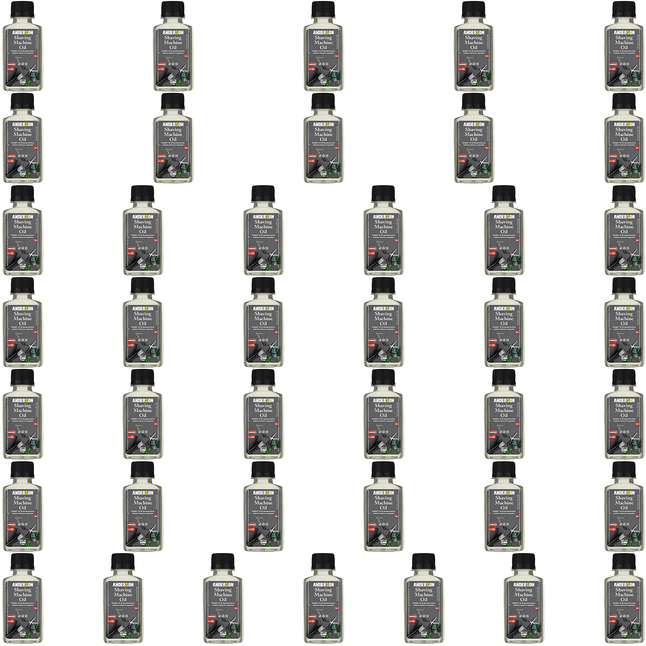 روغن ماشین اصلاح اندرسون مدل 2700 حجم 120 میلی لیتر بسته 41 عددی