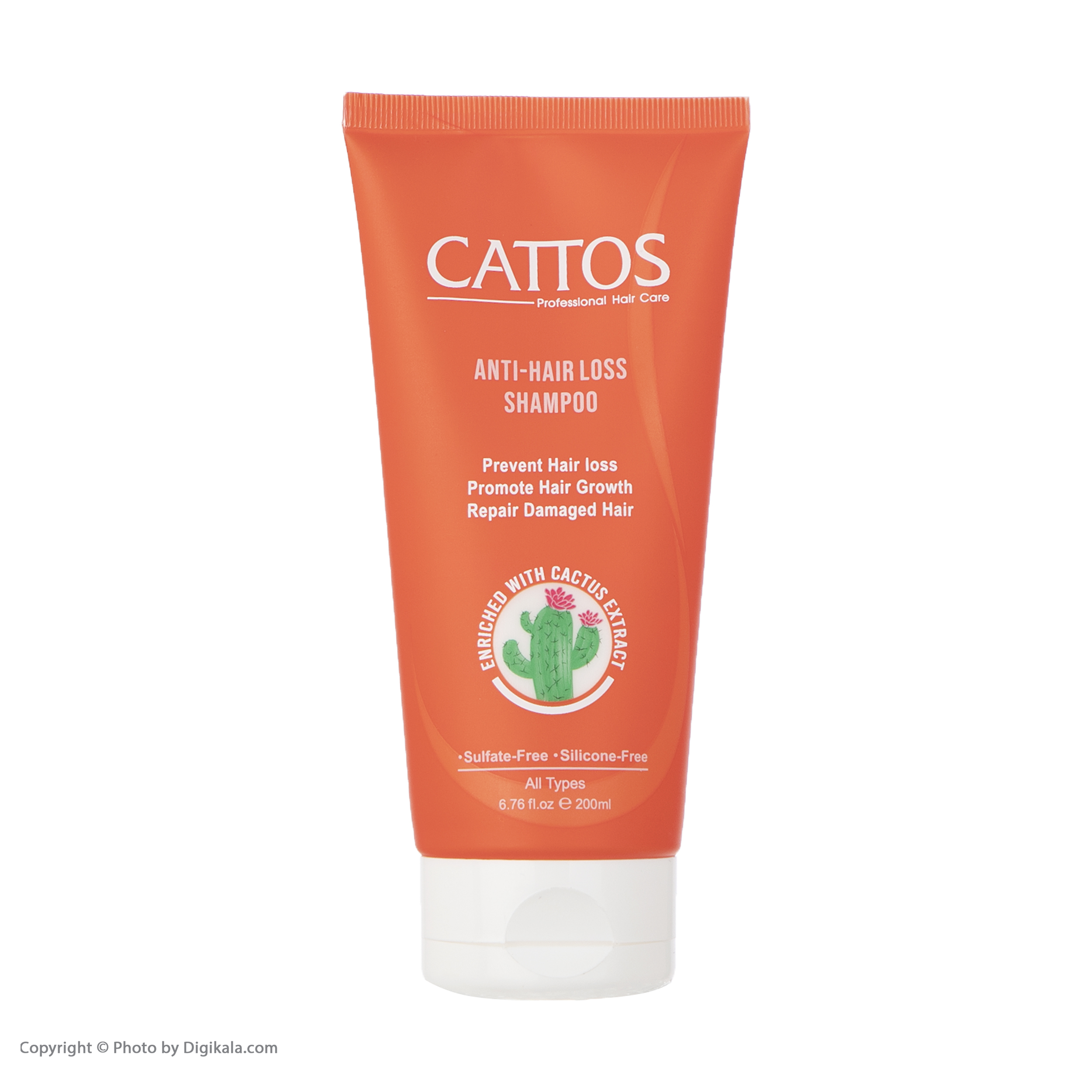 شامپو تقویت کننده و ضد ریزش مو کاتوس مدل AHL حجم 200 میلی لیتر به همراه تونیک ضد ریزش مو کاتوس حجم 50 میلی لیتر