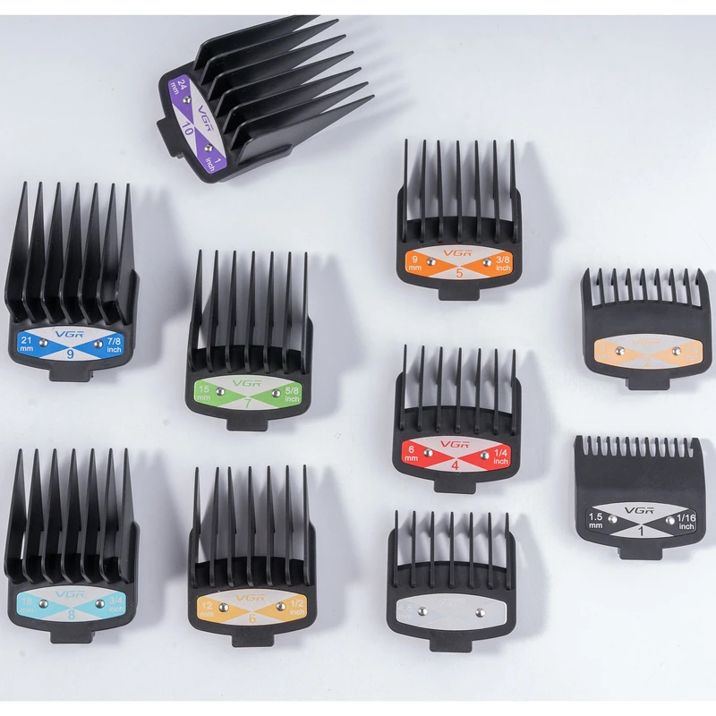 ماشین اصلاح موی سر و صورت شارژی وی جی ار مدل V-001(Gold)