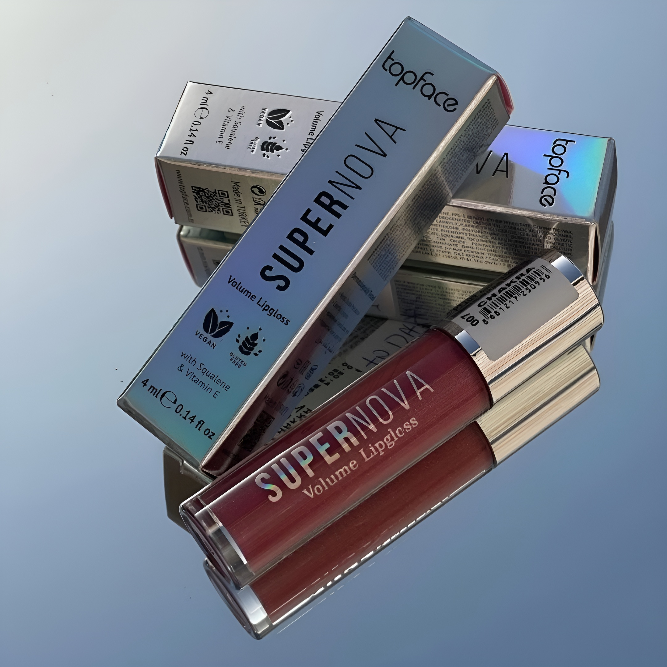 رژ لب مایع تاپ فیس مدل SUPERNOVA شماره 007