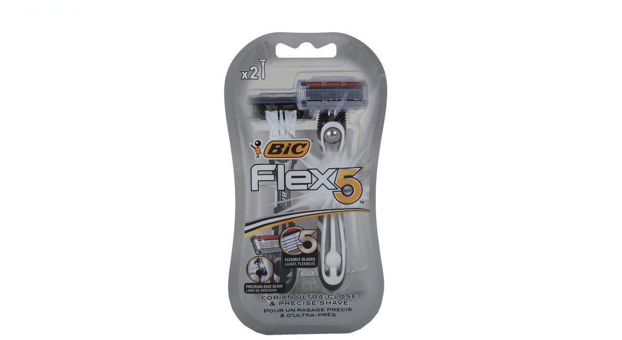خود تراش بیک مدل Flex 5 بسته 2 عددی