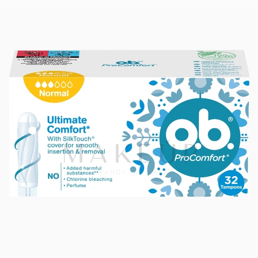 تامپون او.بی مدل نرمال بسته 32 عددی