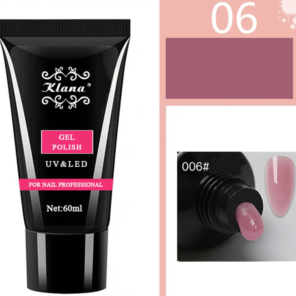 پلی ژل کاشت ناخن کلانا مدل 006 حجم 60 میلی لیتر