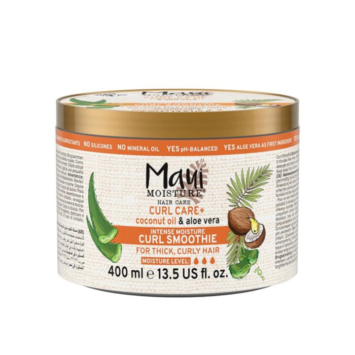 ماسک مو مائویی حاوی روغن نارگیل مناسب موهای فر حجم 400 میلی لیتر