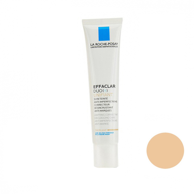 کرم ضد جوش رنگی لاروش پوزای مدل دوپلاس حجم 40 میلی لیتر