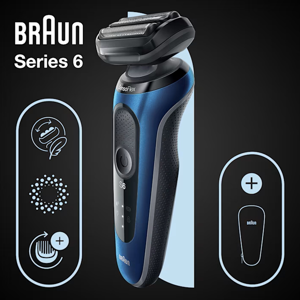 ماشین اصلاح موی صورت شارژی براون مدل 61B-1000S