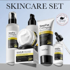 مجموعه مراقبت از پوست سادور مدل Snails and collagen مناسب برای انواع پوست بسته 5 عددی