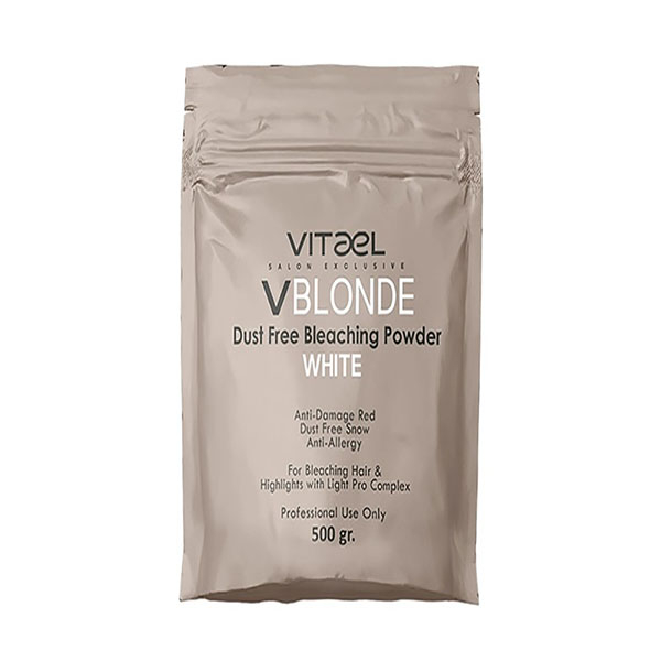 پودر دکلره ویتائل مدل V وزن 500 گرم رنگ سفید