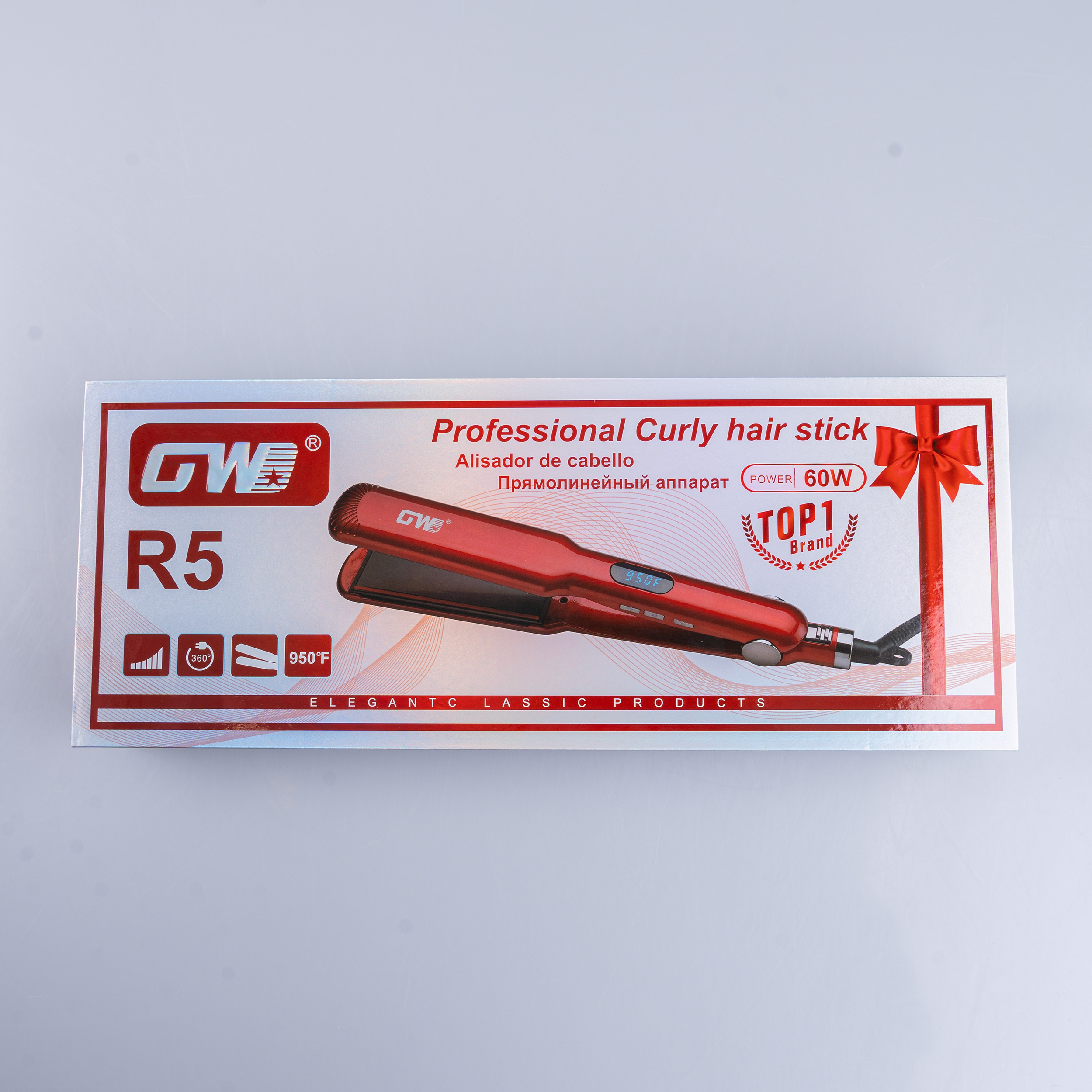 اتو و حالت دهنده ی مو جی دبلیو مدل R5