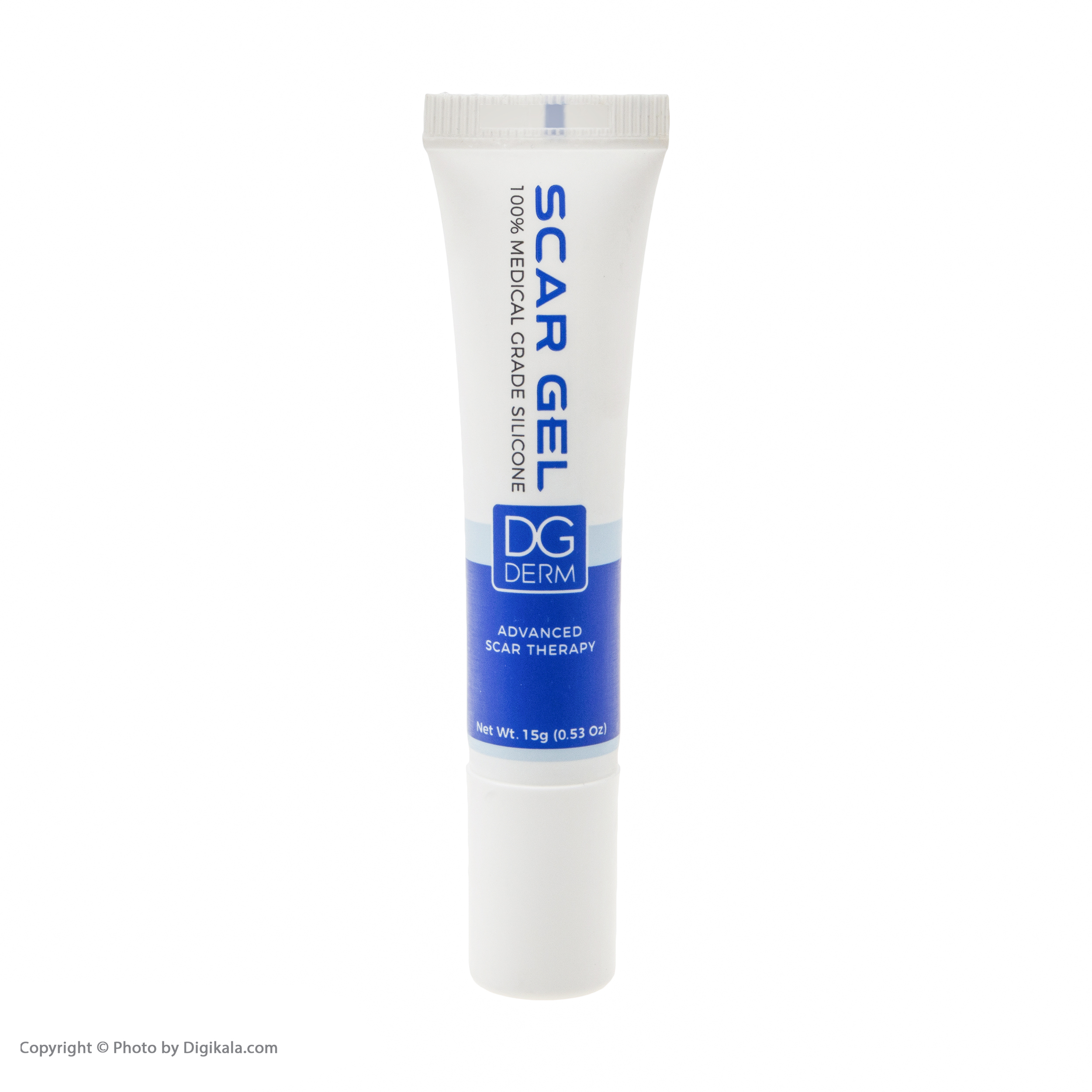ژل ترمیم کننده پوست دی جی درم مدل سیلیکونی وزن 15 گرم