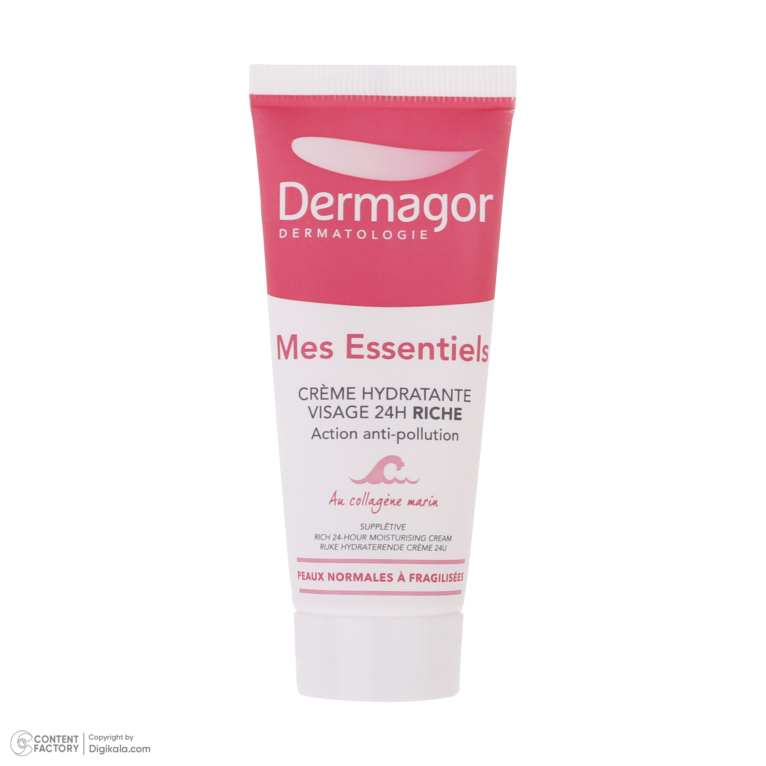 کرم مرطوب کننده صورت درماگور مدل اسنشیال ریچ حجم 40 میلی لیتر