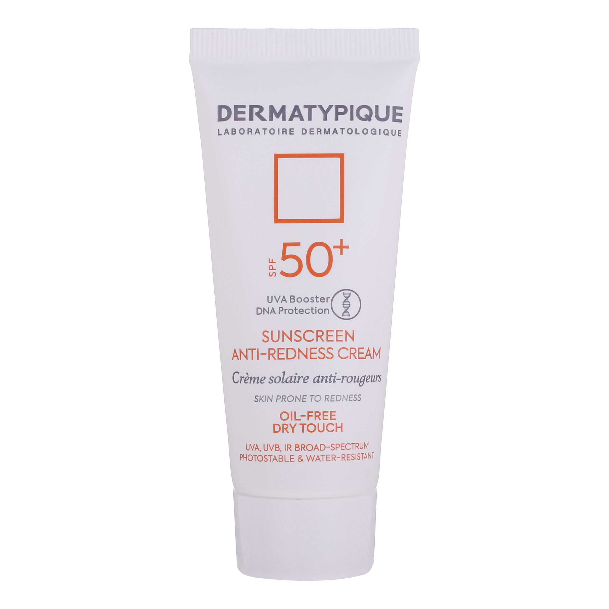 کرم ضد آفتاب بدون رنگ درماتیپیک SPF50 مدل Anti_redness ‌محافط UVB, UVA مناسب انواع پوست حجم 40 میلی‌لیتر