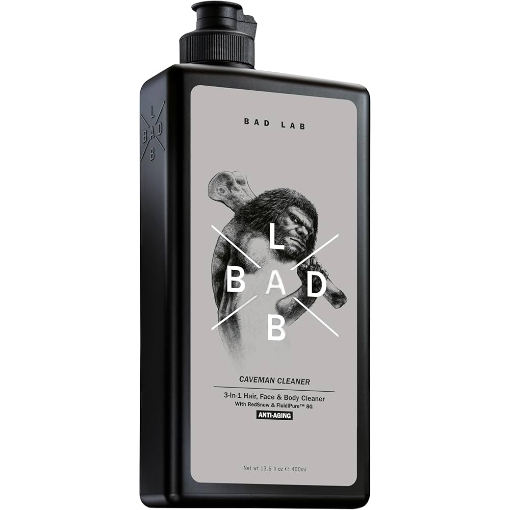شامپو مو و بدن بد لب مدل caveman cleaner حجم 400 میلی لیتر