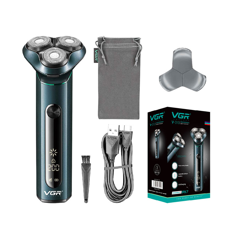 ماشین اصلاح موی صورت وی جی ار مدل V-310