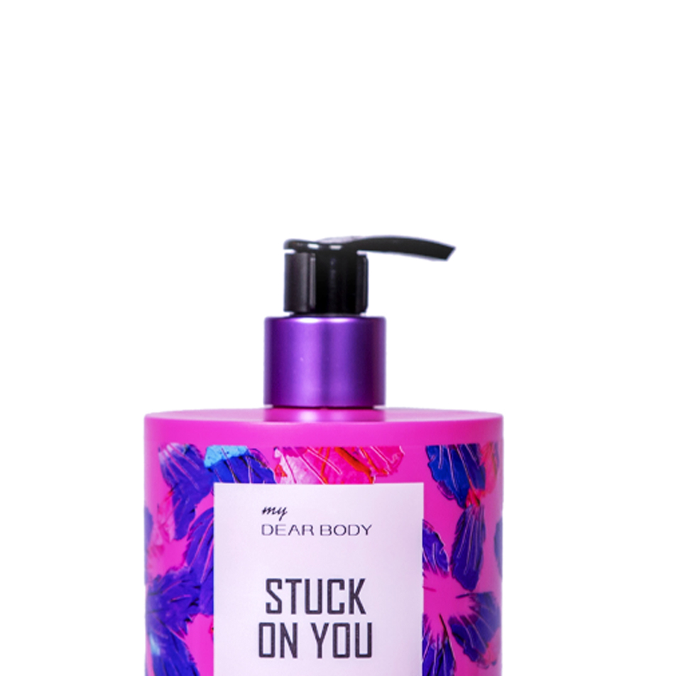 لوسیون بدن دیر بادی مدل stuck on you حجم 500 میلی لیتر